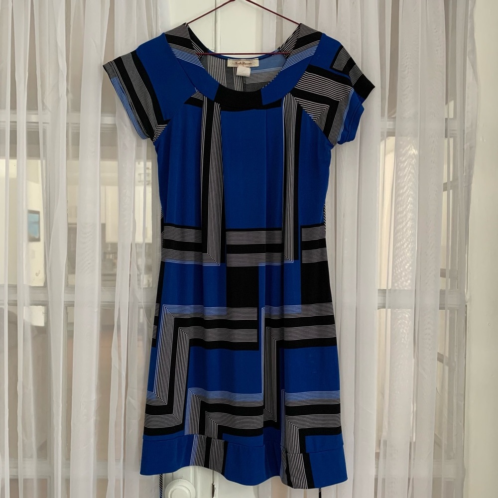 Sushiflower Geometric Mod Style Dress